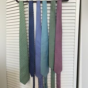 Charles Tyrwhitt Men's Tie Collection - Green, Blue, Purple